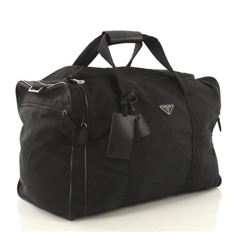 prada weekender|Prada duffle bag.